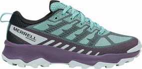 Dynamic Flex Tech Merrell Speed Eco Waterproof Womens Walking Shoes - Green
