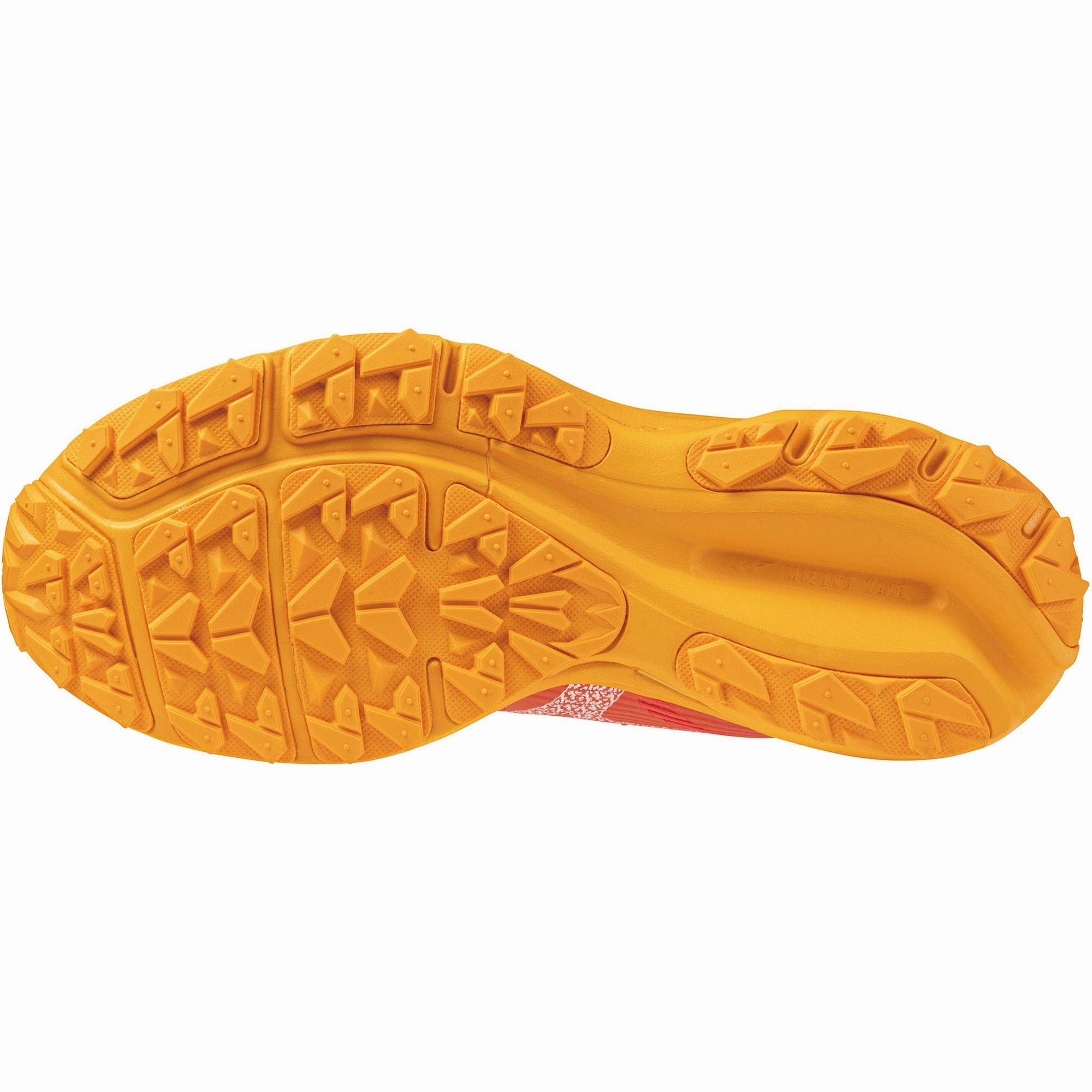Mizuno Wave Rider GORE-TEX Womens Running Shoes - Orange Anti Slip Traction Outsole