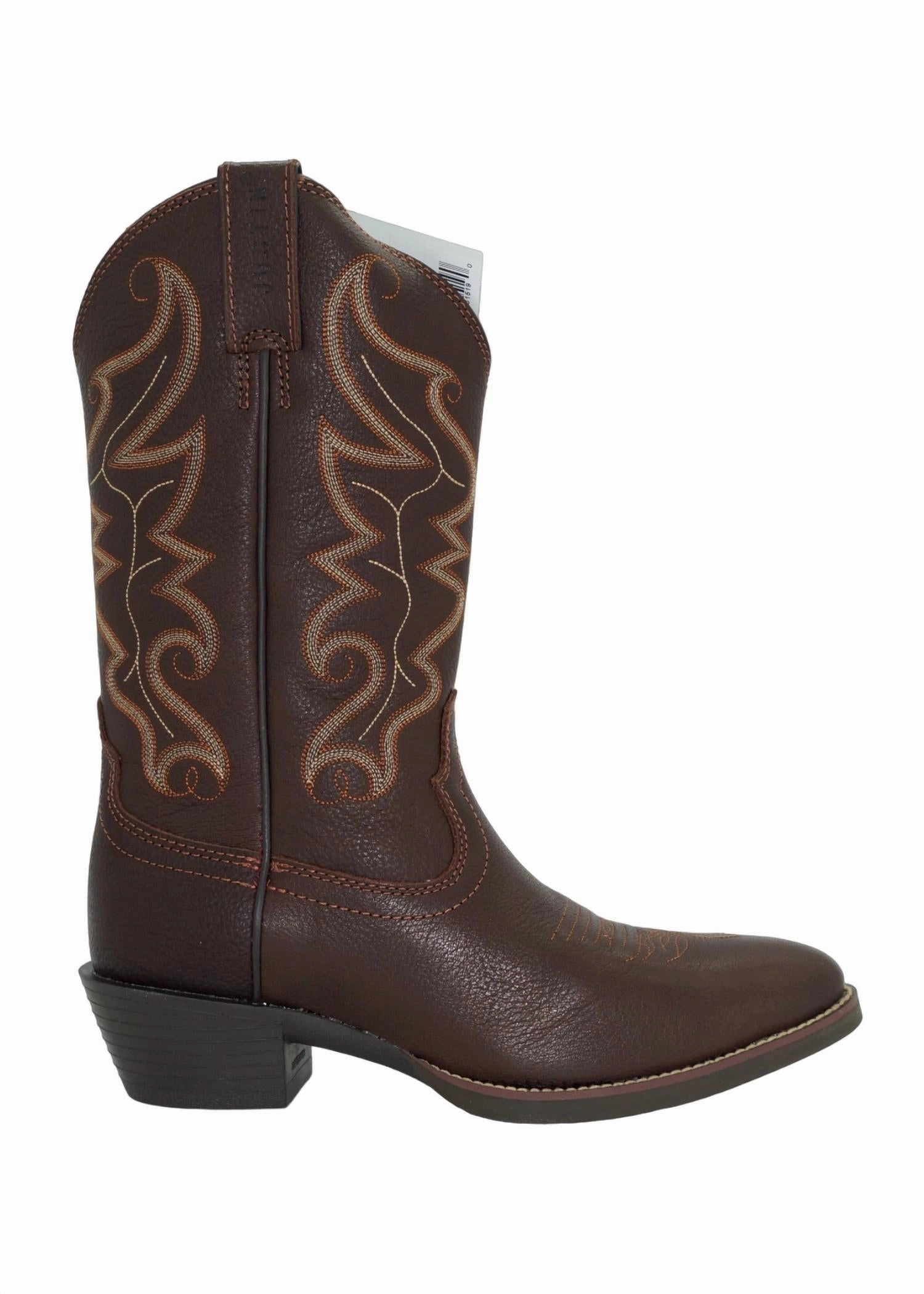 Men's Stampede Square Toe Western Boots - Ee Width In Brown Outdoor Hiking