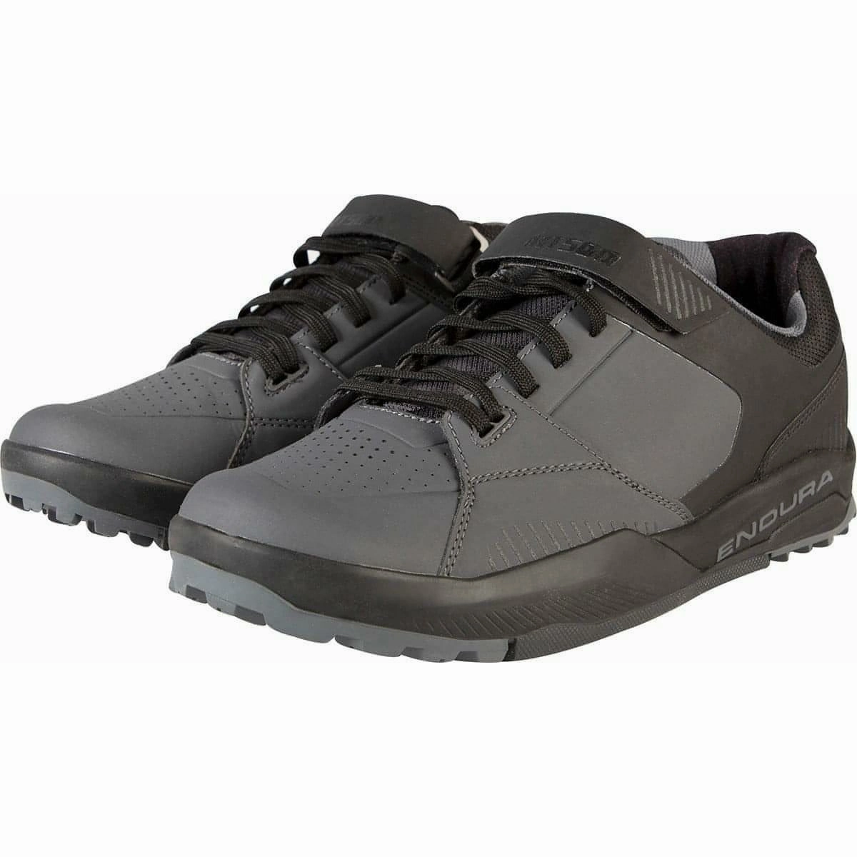 Stylish Sole Retro design Endura MT500 Burner Flat Mens MTB Cycling Shoes - Black