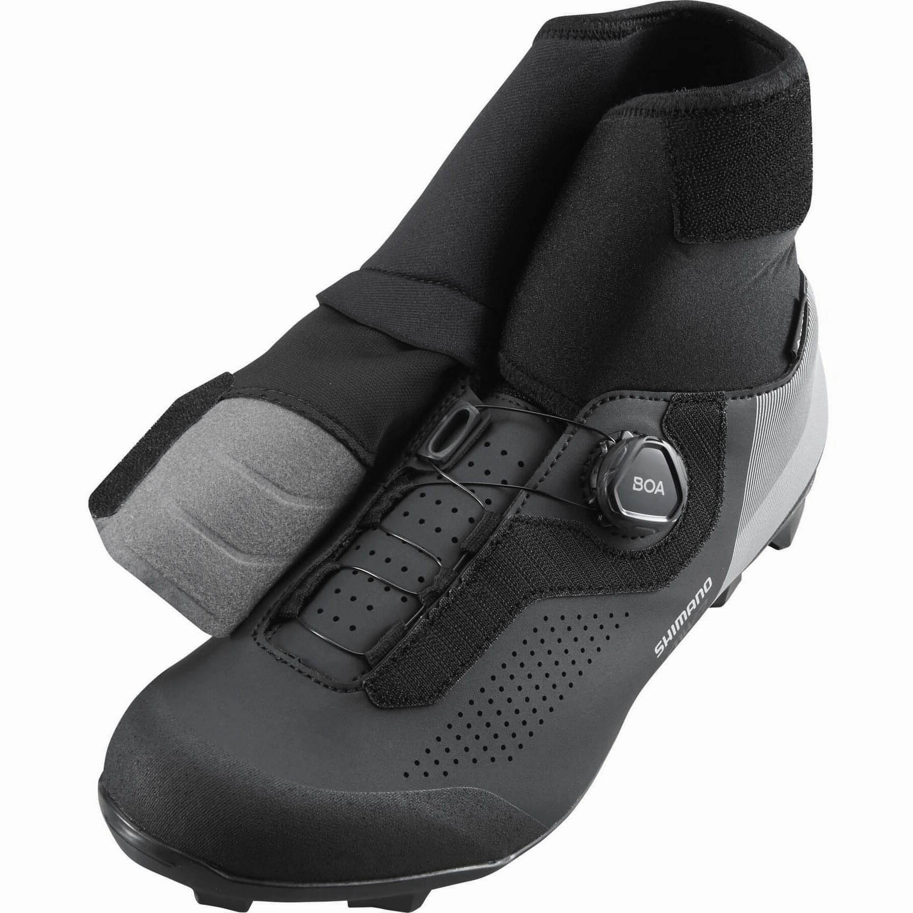 Shimano MW702 GORE-TEX Mens MTB Cycling Boots - Black Eco Friendly Sole All-Round Wear