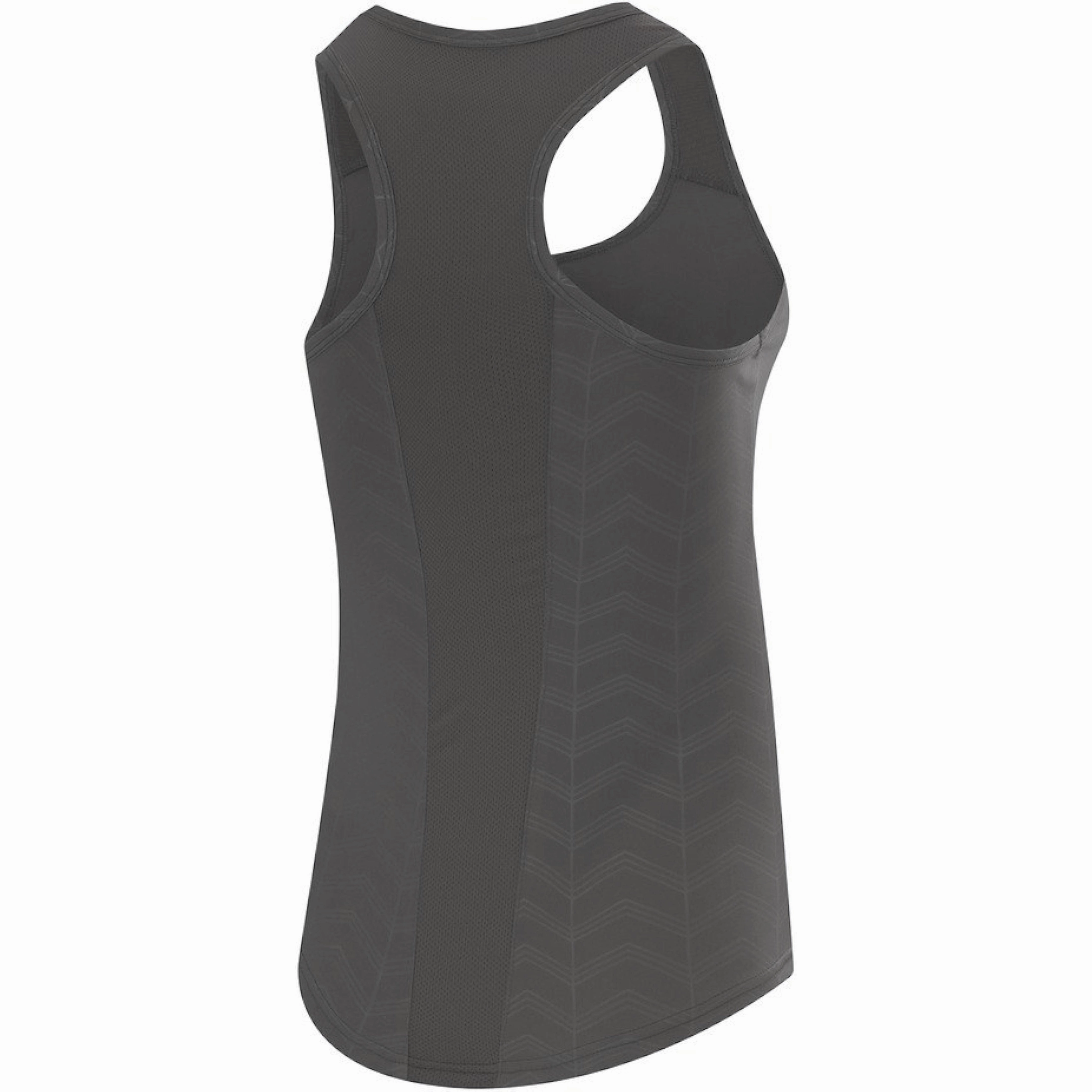 suitable for outdoor adventures TCA Impulse Printed Racerback Womens Running Vest Tank Top - Grey