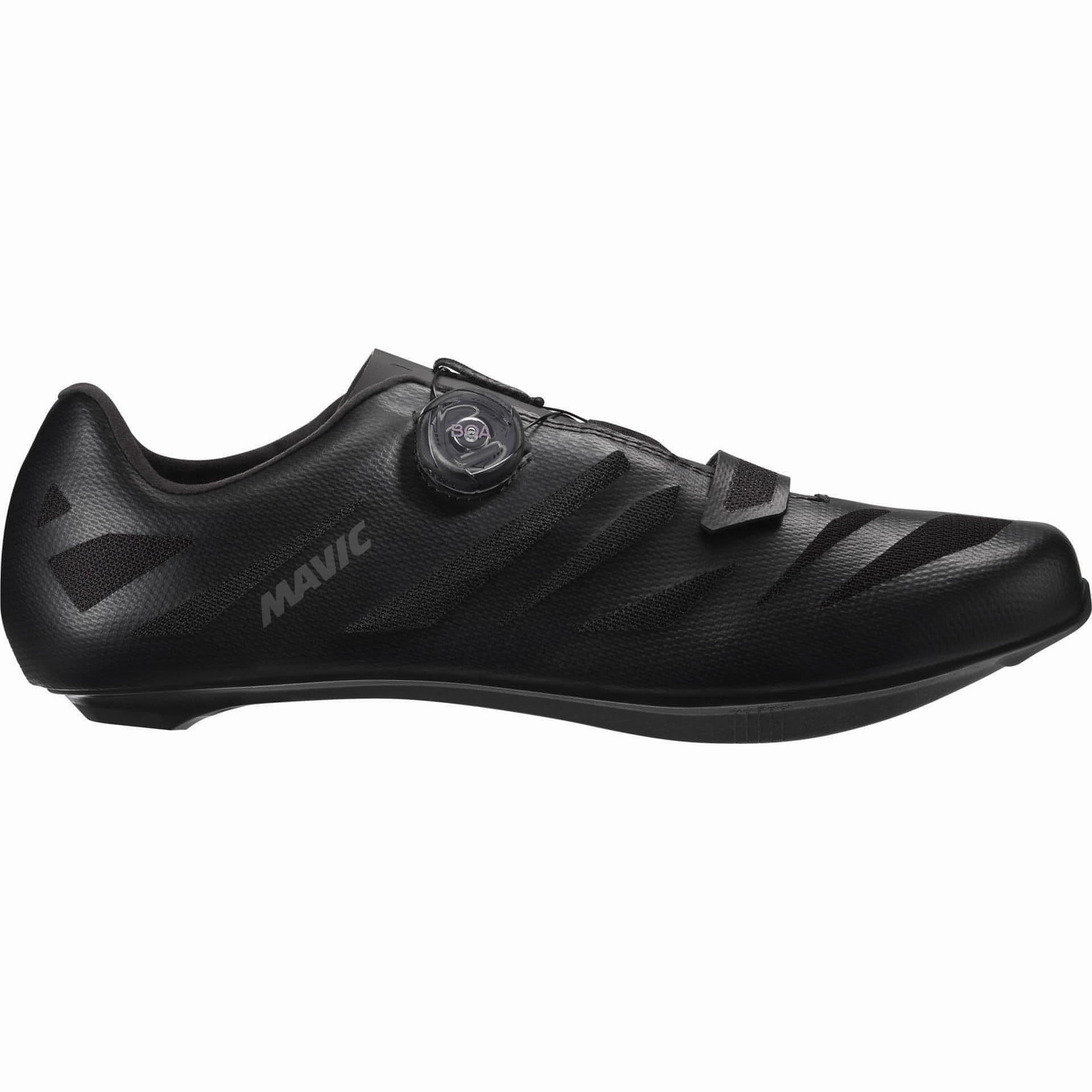 Mavic Cosmic Elite SL Boa Mens Road Cycling Shoes - Black Sneaker Collections Shock Touch