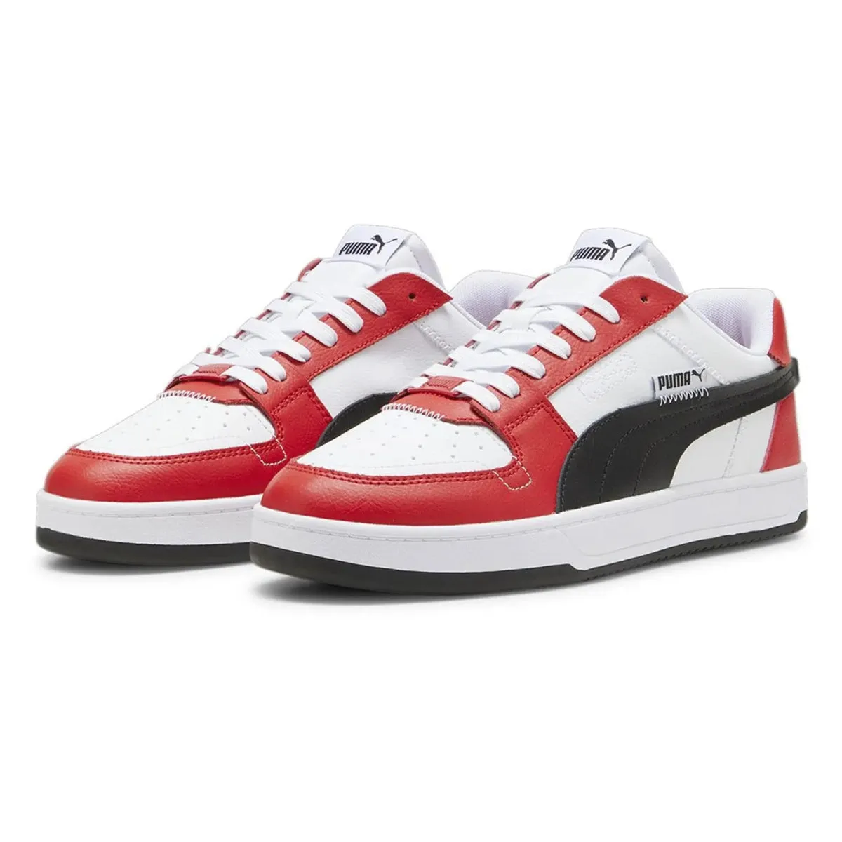 Puma Men's Caven Vtg 2.0 Red/White/Black Shoes Antistatic Classic Build