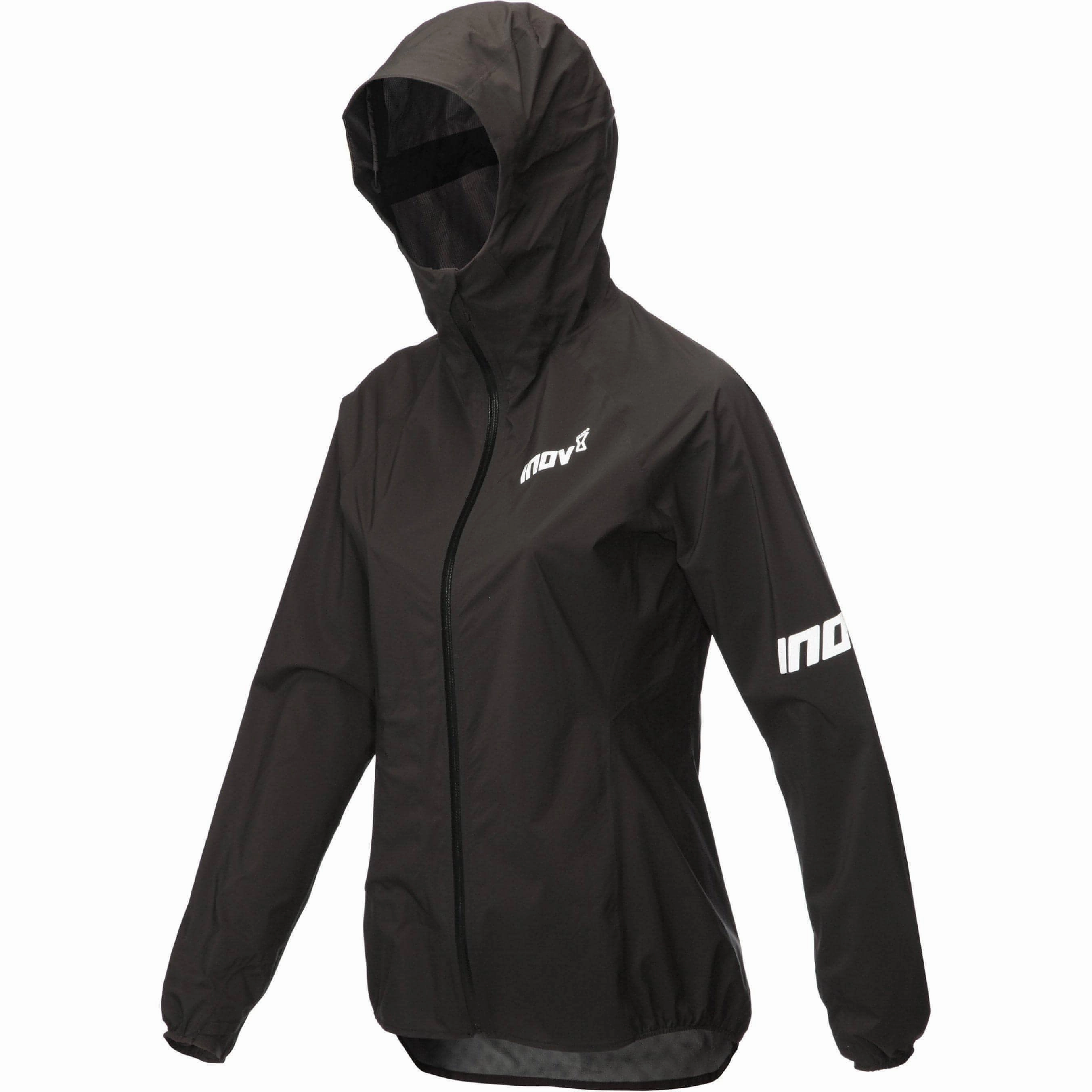 City Edge Gallery Inov8 Stormshell Waterproof Womens Running Jacket - Black