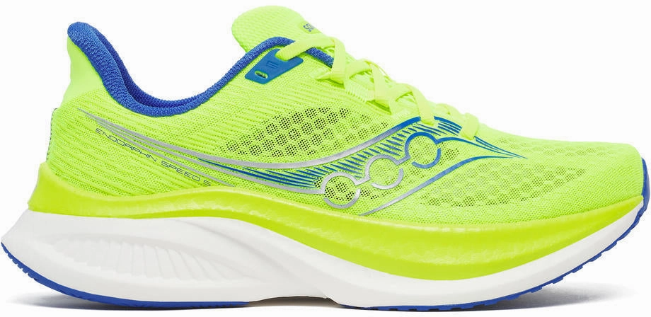 Saucony Endorphin Speed 5 Mens Running Shoes - Yellow cushioning system Eco Wear