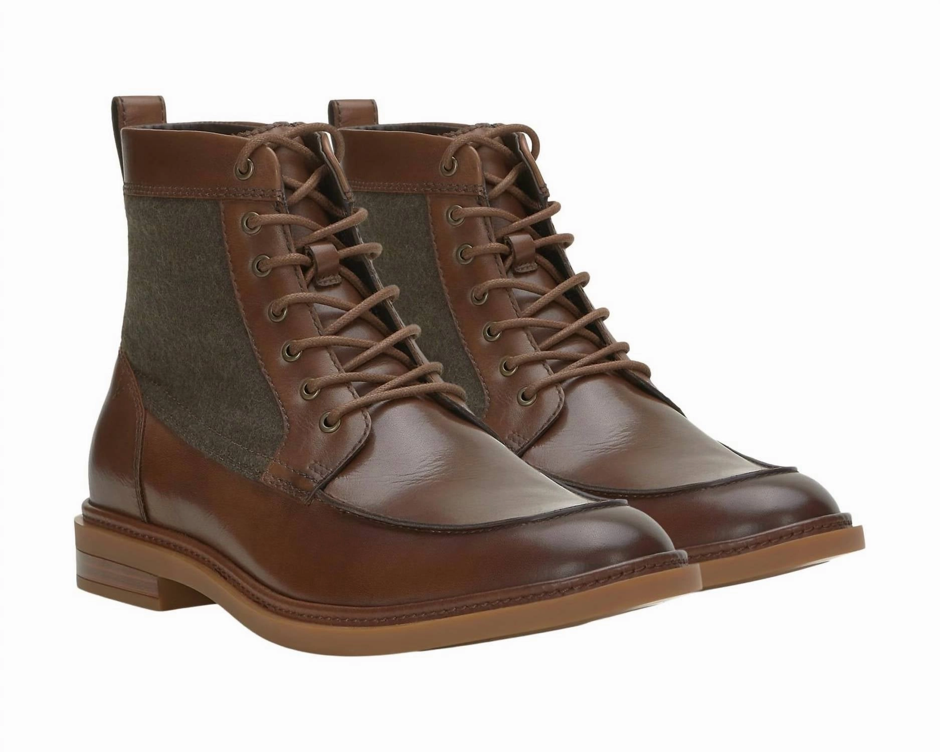 Men's Bendmore Boots - Medium In Bourbon Subtle Lines