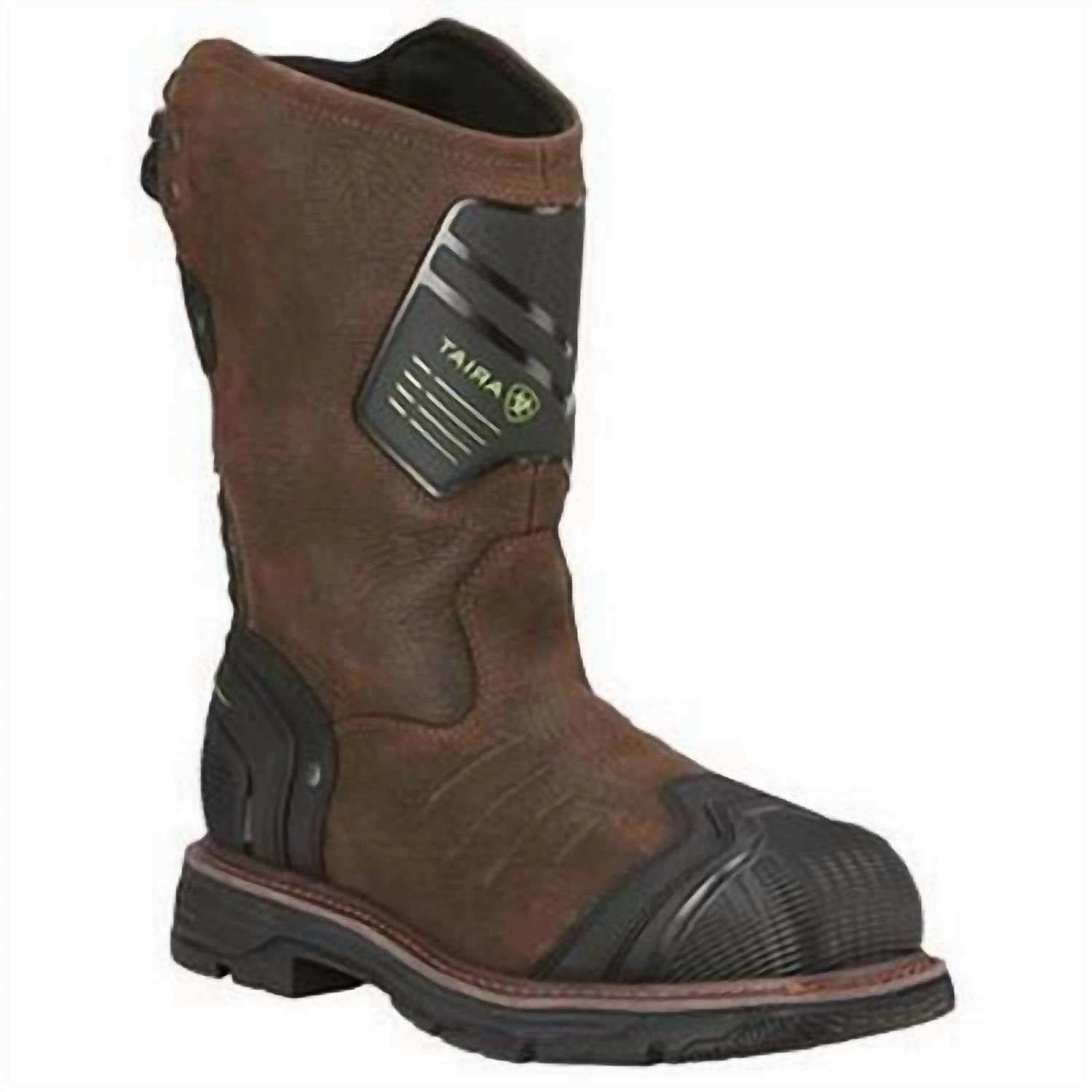 Men's Composite Toe Catalyst Vx Waterproof Work Boots In Brown Clean Finish Reinforced toe cap