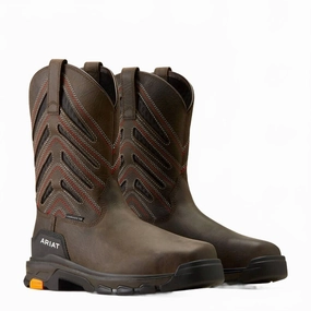 Men's Intrepid Venttek Composite Toe Work Boot In Ee/wide Comfortable Sockliner