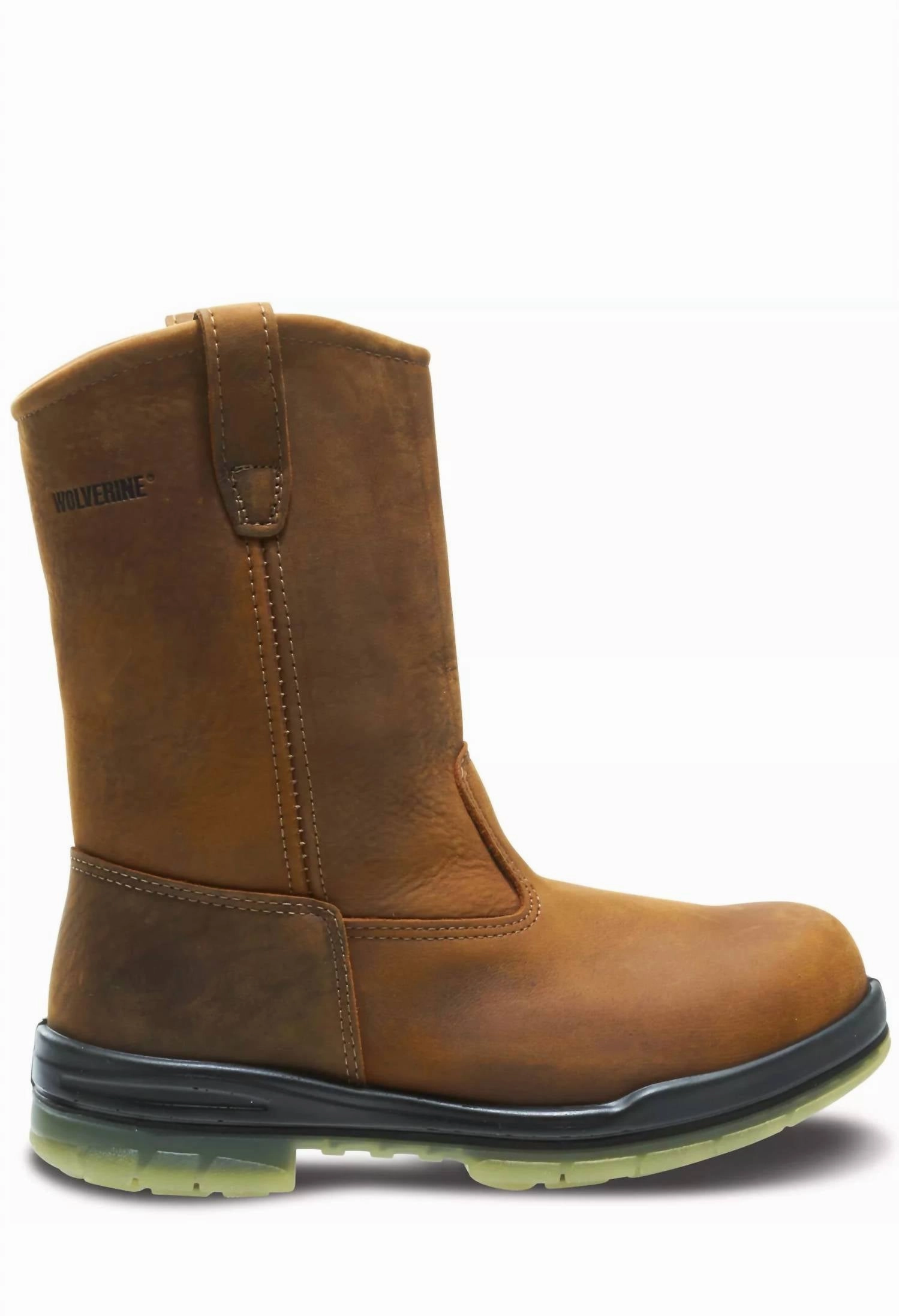 Waterproof Weekend Wanderer Men's Leather Durashocks St Work Boots - Medium In Malt