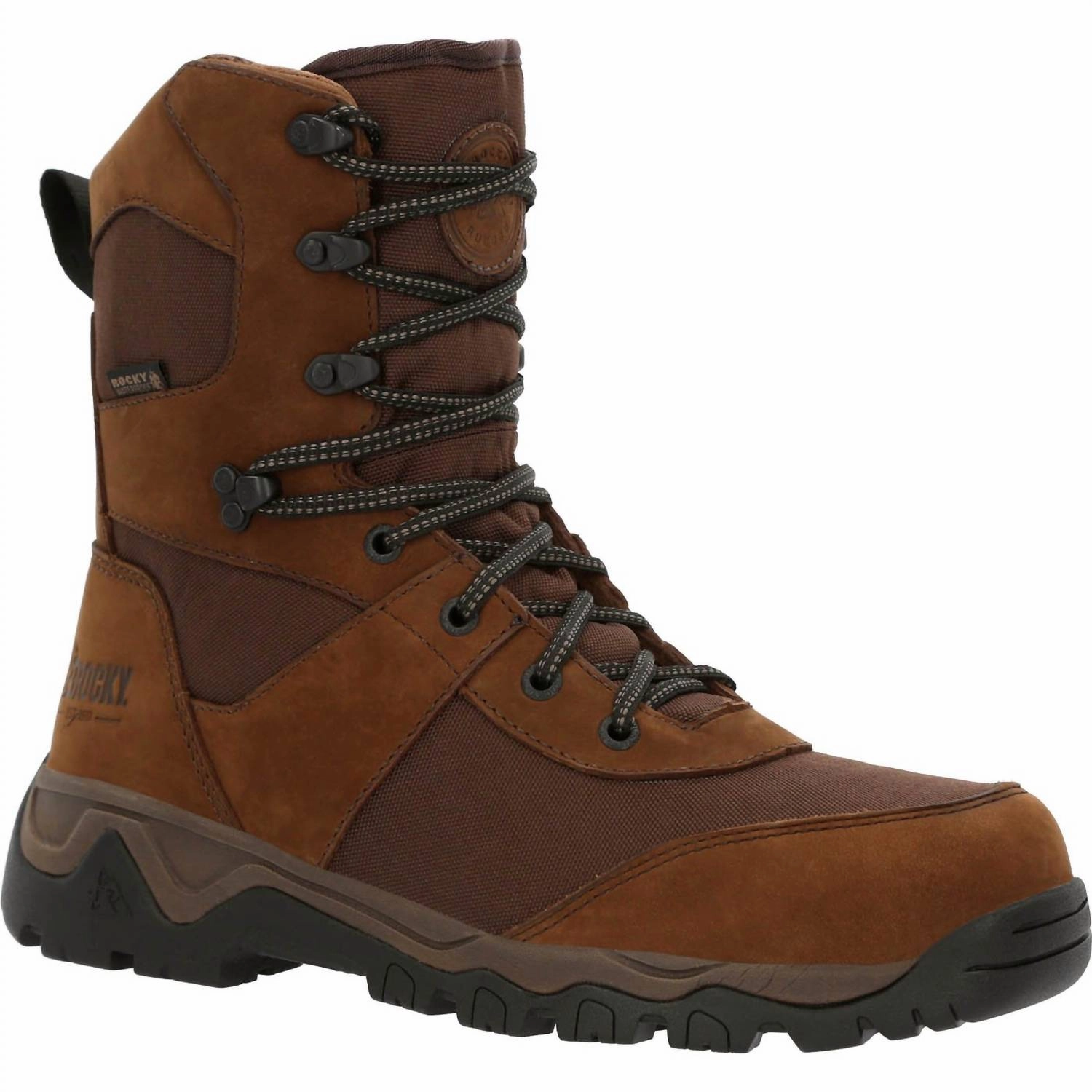 Closed Toe Men's Red Mountain Waterproof 400G Insulated Outdoor Boot - Wide Width In Brown
