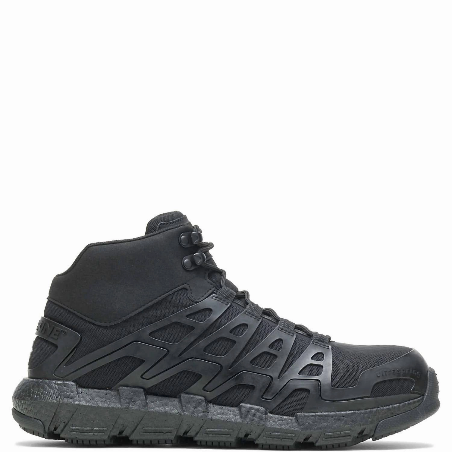 Men's Rev Vent Ultraspring Durashocks Carbonmax Boot In Black Padded Interior Active Nomad