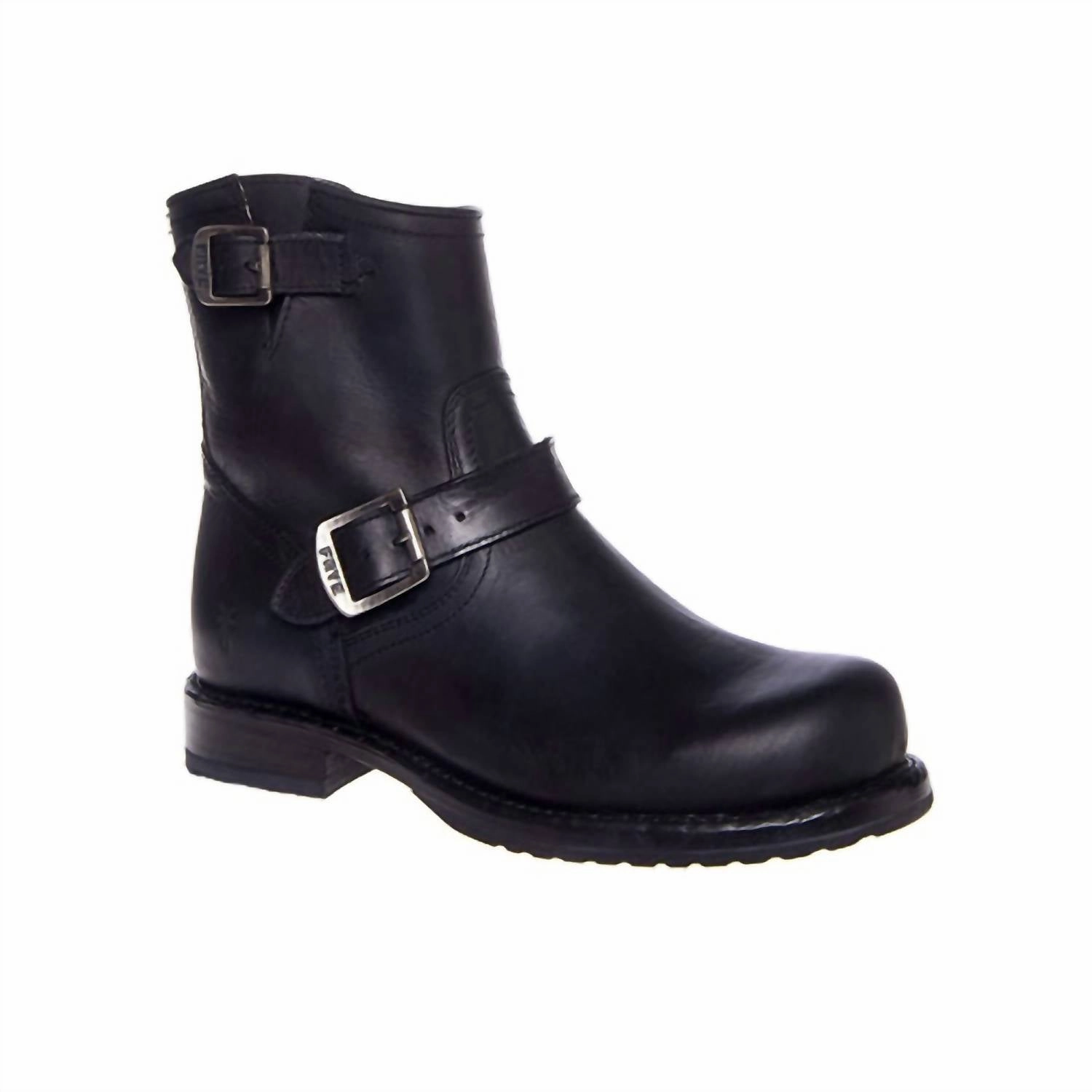 Men's Wayde Engineer Inside Zip Boot In Black Closed Toe All Weather Rough Terrain
