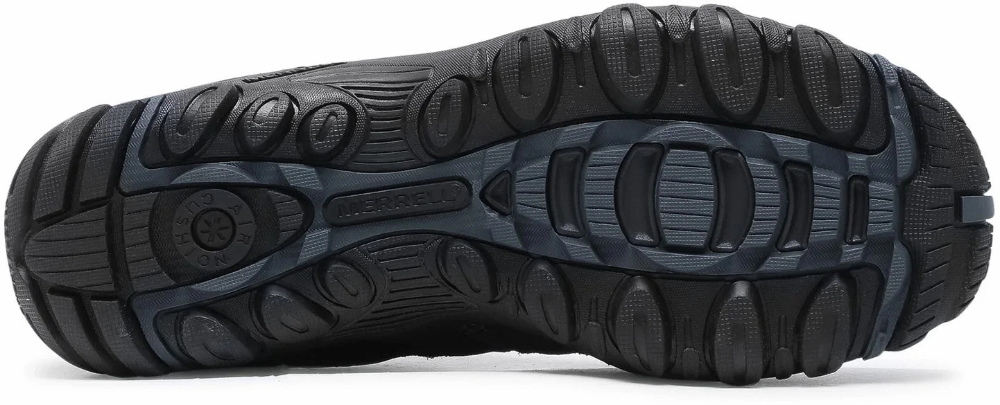 Windproof Support Merrell Accentor 2 Vent Mens Walking Shoes - Black