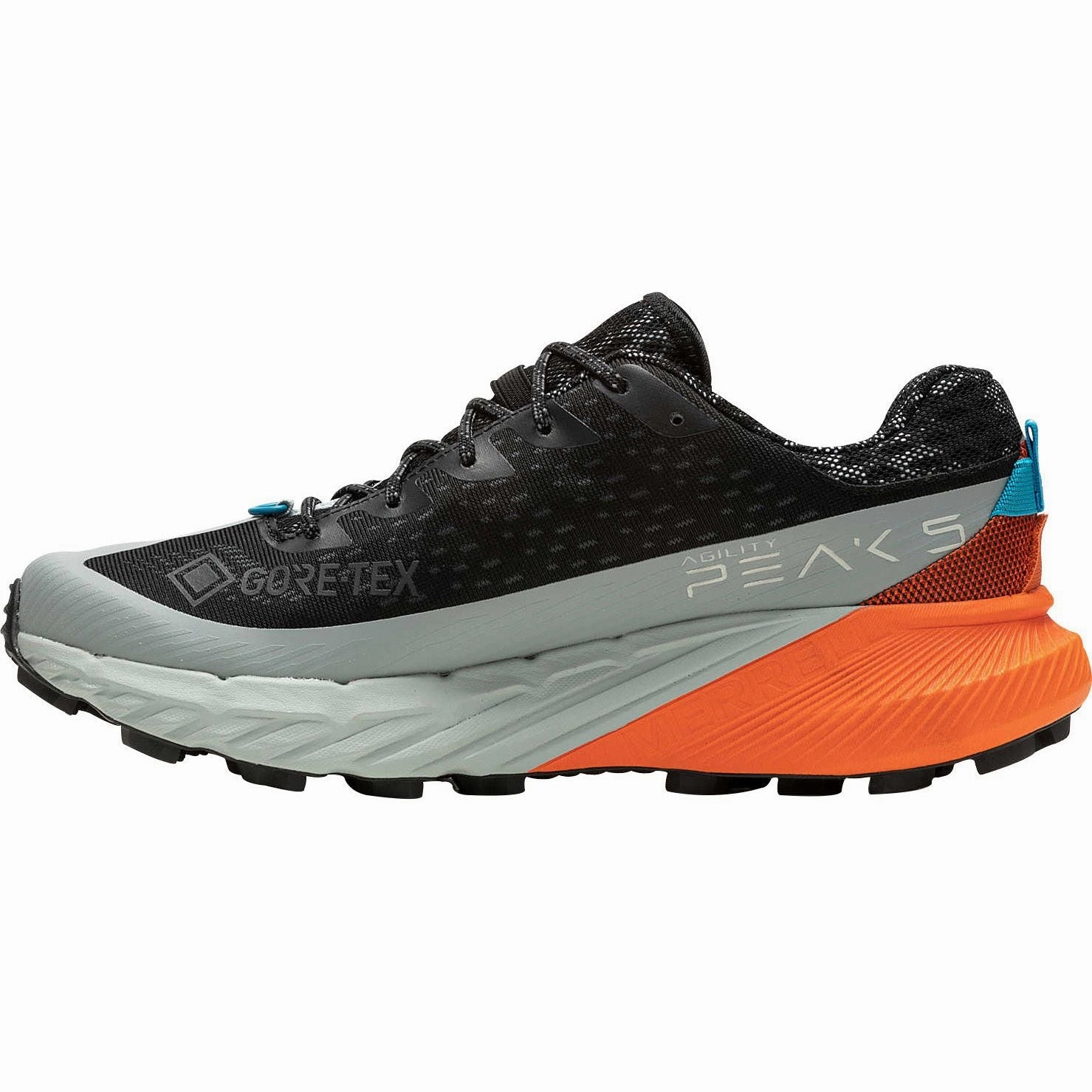Merrell Agility Peak 5 GORE-TEX Mens Trail Running Shoes - Black snow running option