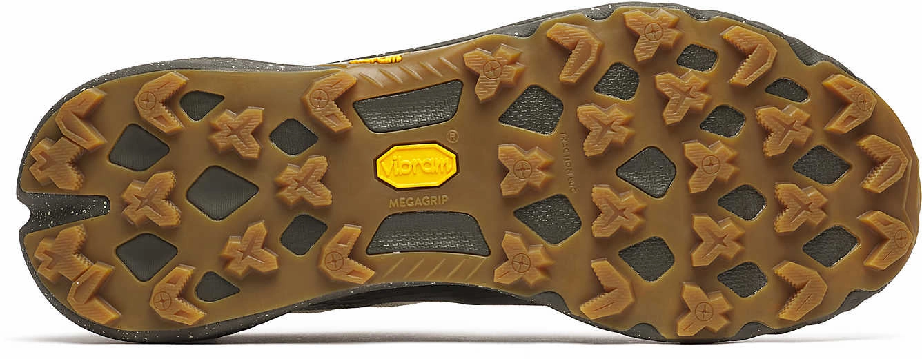 trend - following shoes Merrell Agility Peak 5 Mens Trail Running Shoes - Cream