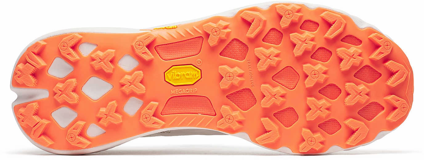 supinated foot shoe support Merrell Agility Peak 5 Mens Trail Running Shoes - White