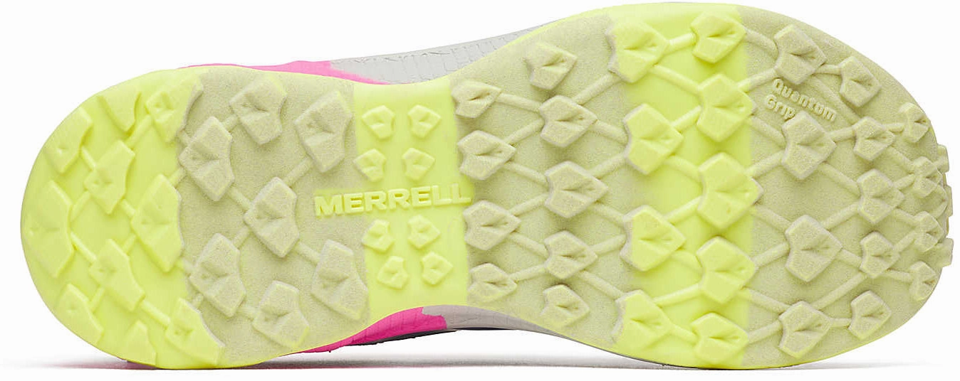 Merrell Agility Peak Junior Walking Shoes - Blue multi - directional - flexibility Foam Pod Suspension