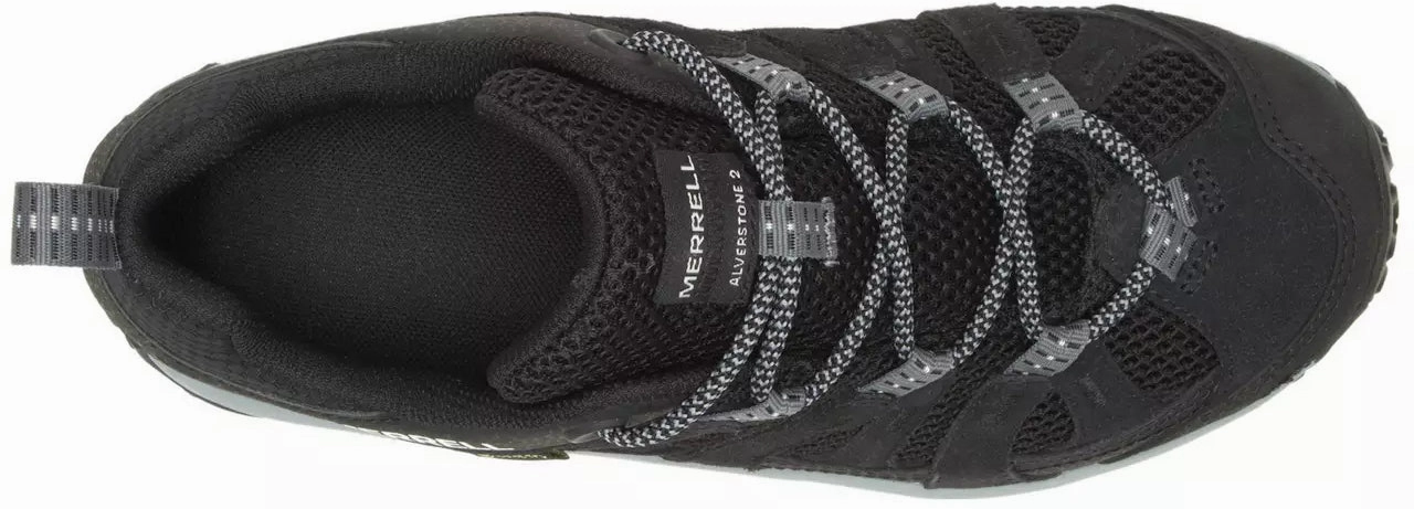 Mountain adventure Hiker Gear Merrell Alverstone 2 GORE-TEX Womens Walking Shoes - Black