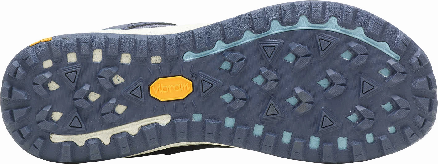 lace - up - design shoes Ultra Responsive Midsole Merrell Antora 3 Womens Trail Running Shoes - Blue