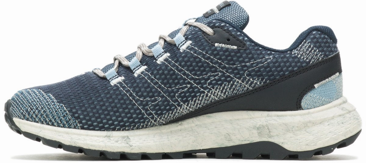 Merrell Fly Strike GORE-TEX Womens Running Shoes - Blue habit pointed - toe shoes