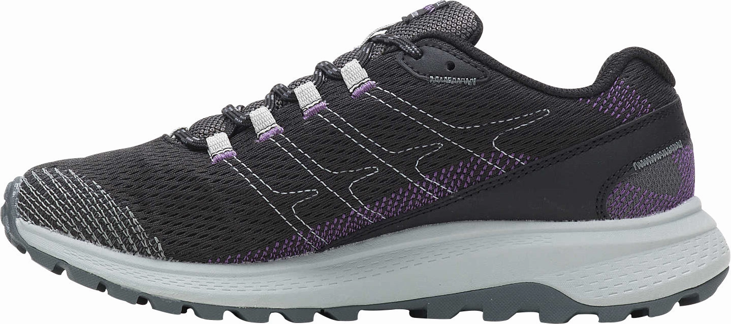 Elastic Heel Tab True to size Merrell Fly Strike GORE-TEX Womens Trail Running Shoes - Black