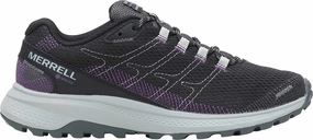 3D - mesh shoes Merrell Fly Strike GORE-TEX Womens Trail Running Shoes - Black