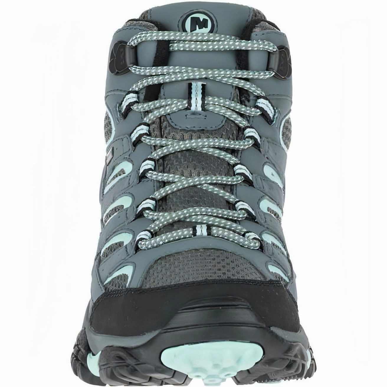Merrell Moab 2 Mid GORE-TEX Womens Walking Boots - Blue Forest Path Harsh Terrain