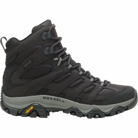 Merrell Moab 3 Apex Mid Waterproof Mens Walking Boots - Black Trail Ready Gear Quick Dry Boot