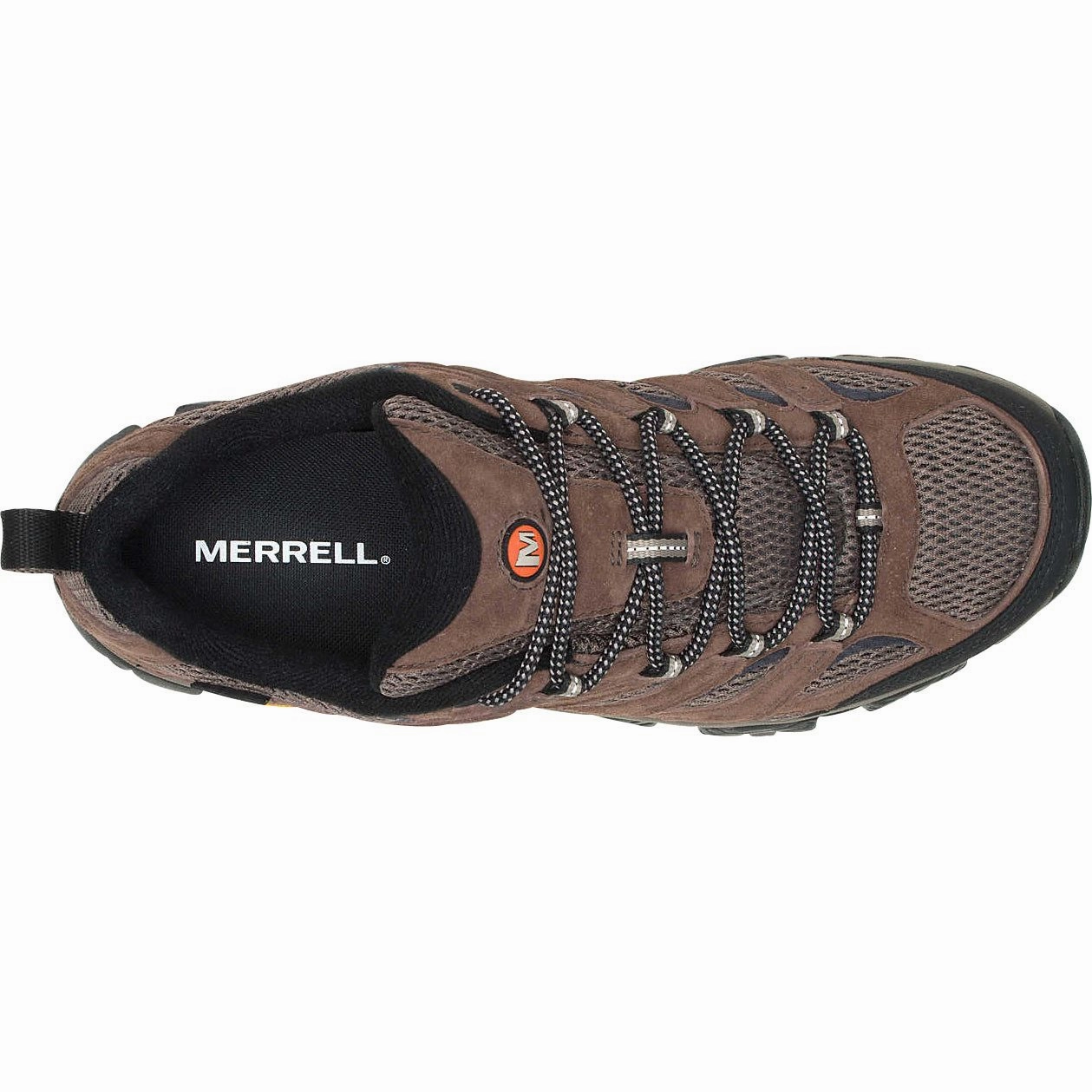 indoor track running gear Ground Contact Pads Merrell Moab 3 GORE-TEX Mens Walking Shoes - Brown