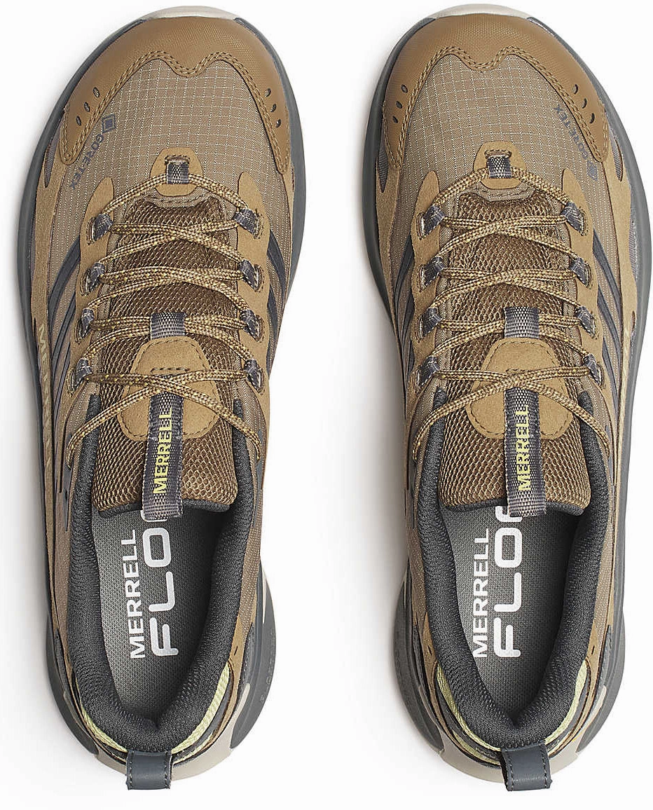 Dynamic Traction Sole Merrell Moab Speed 2 GORE-TEX Mens Walking Shoes - Brown