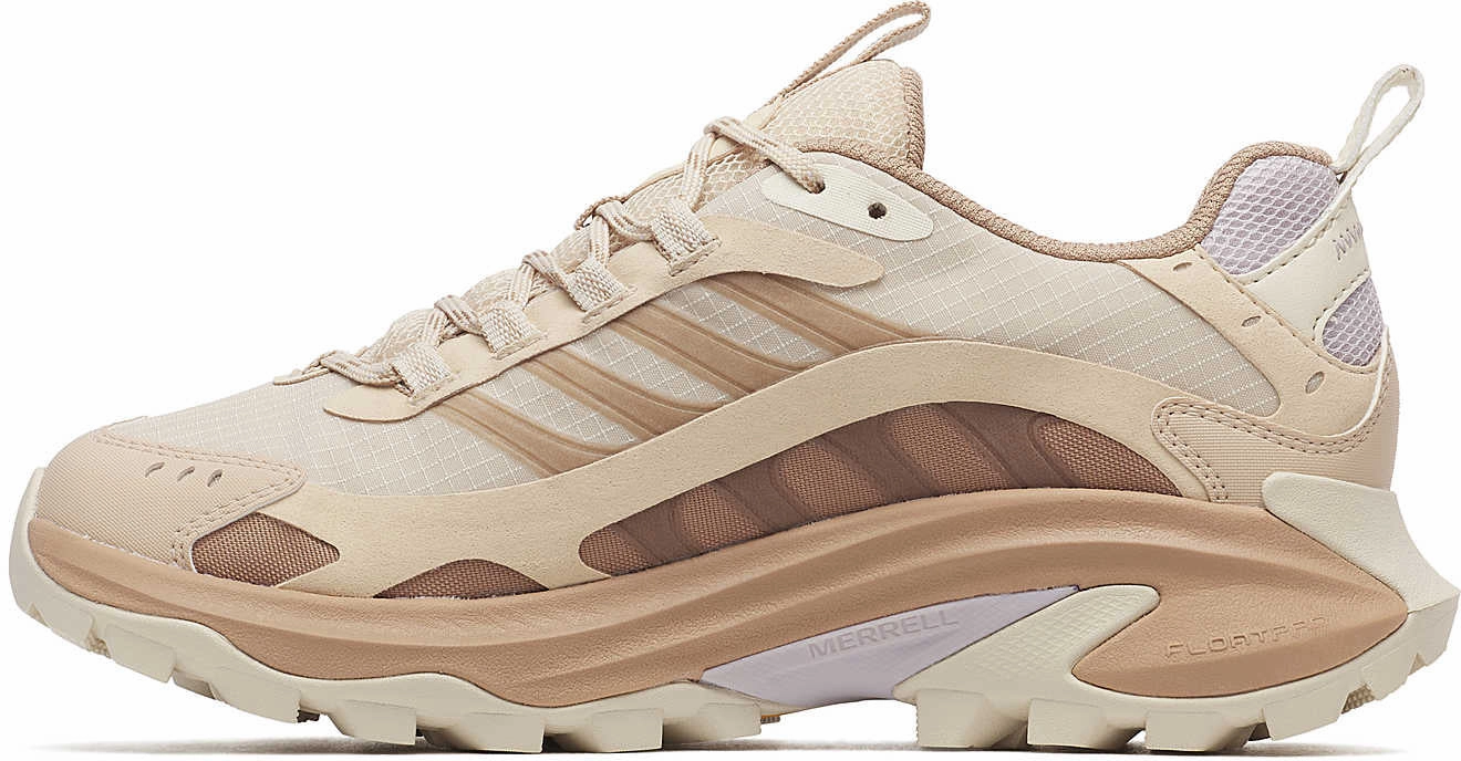 Merrell Moab Speed 2 GORE-TEX Womens Walking Shoes - Beige desert shoes budget - brand shoes