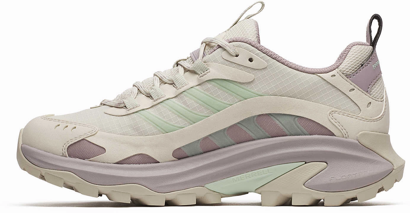 marathon runner shoes Merrell Moab Speed 2 GORE-TEX Womens Walking Shoes - Cream