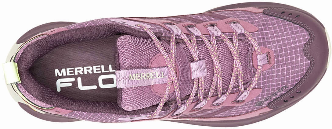 Outdoor Comfort Fit Traction Merrell Moab Speed 2 GORE-TEX Womens Walking Shoes - Purple
