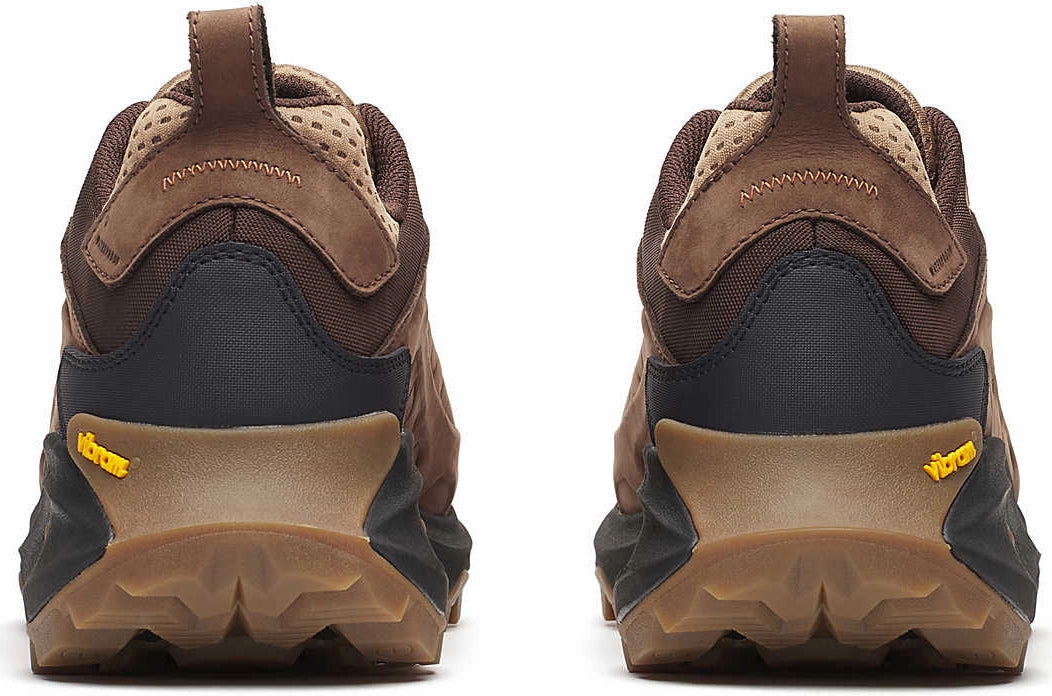 Heel Lock Technology full - marathon shoes Merrell Moab Speed 2 Leather Waterproof Mens Walking Shoes - Brown