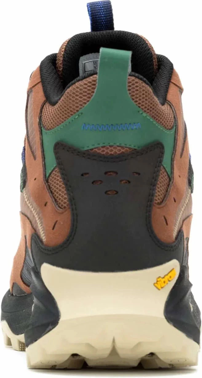 Quick Adjust Boots Shock Absorbing Boots Merrell Moab Speed 2 Mid GORE-TEX Mens Walking Boots - Brown