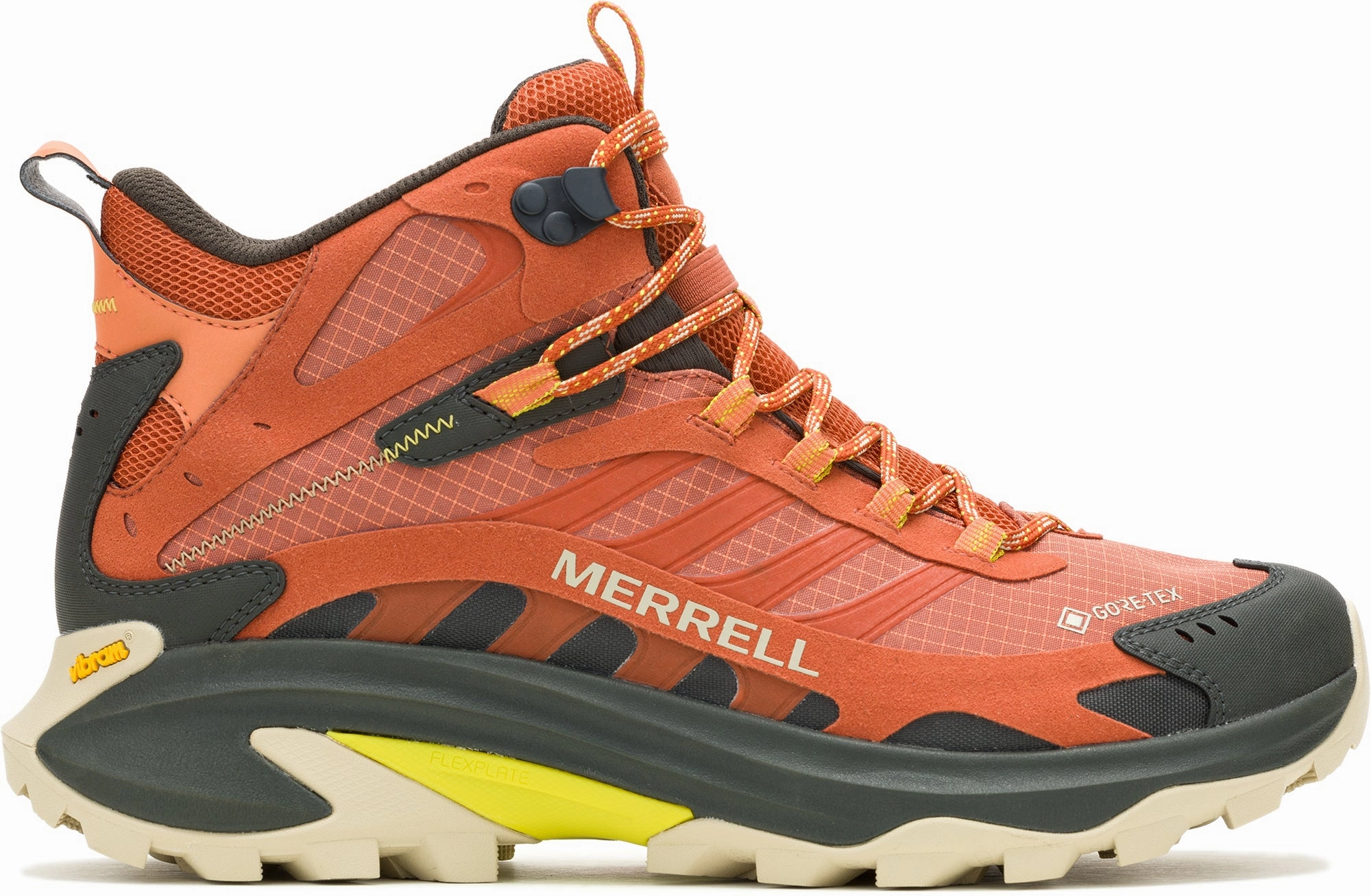Flexible Motion Flexible Movement Merrell Moab Speed 2 Mid GORE-TEX Mens Walking Boots - Orange