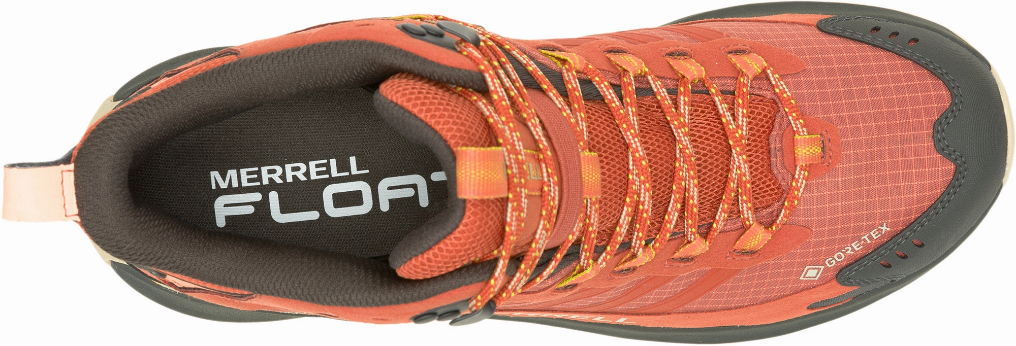 Versatile Support Merrell Moab Speed 2 Mid GORE-TEX Mens Walking Boots - Orange