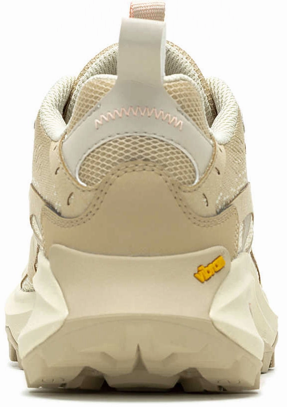 Anti-Slip Grip Cushioned Merrell Moab Speed 2 WIDE FIT Womens Walking Shoes - Cream