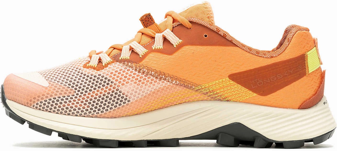 Merrell MTL Long Sky 2 Womens Trail Running Shoes - Orange Wet Surface Running Seasonal