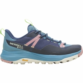 Supportive sole Wilderness Use Merrell Siren 4 GORE-TEX Womens Walking Shoes - Blue