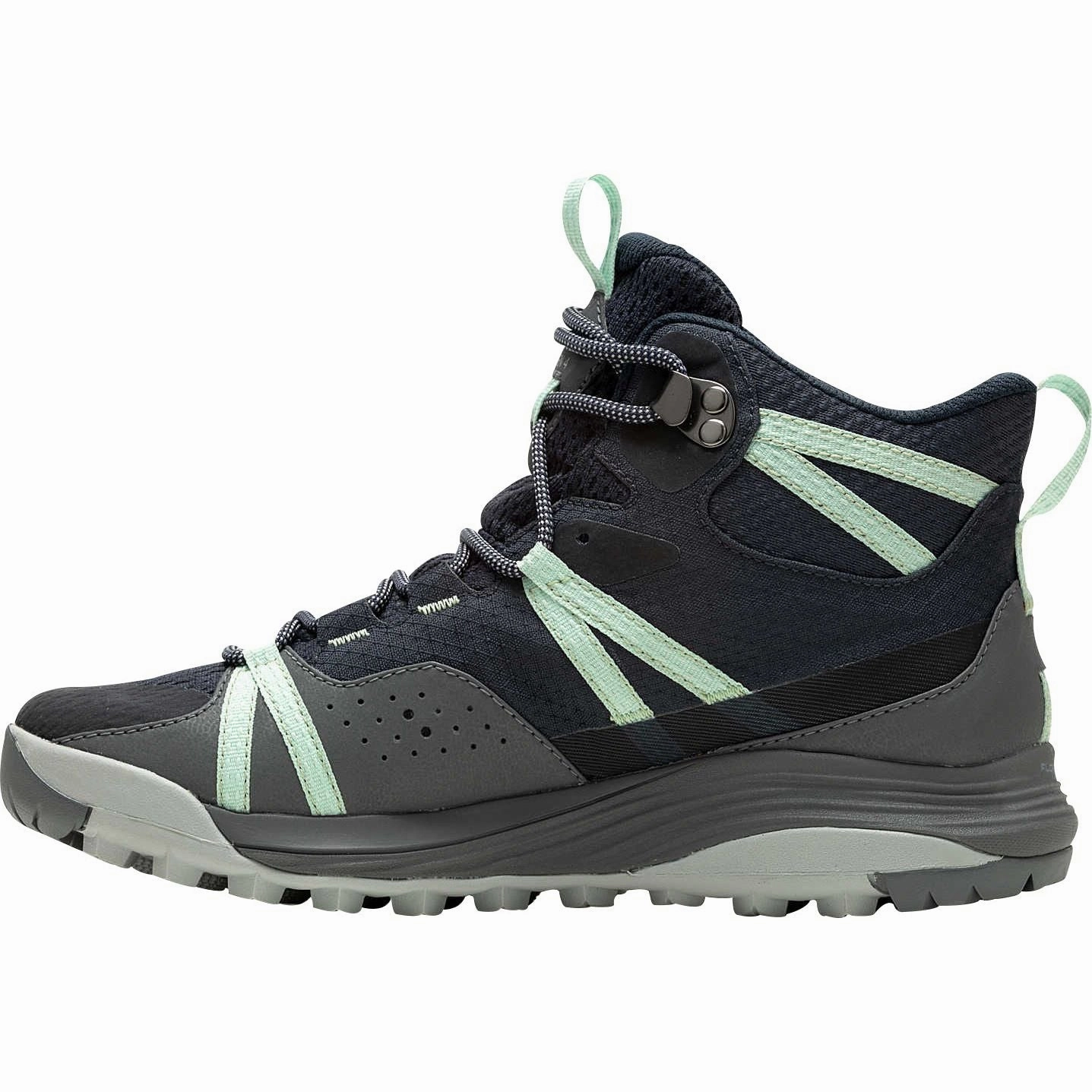 Rock Climber Mountain Support Merrell Siren 4 Mid GORE-TEX Womens Walking Boots - Navy