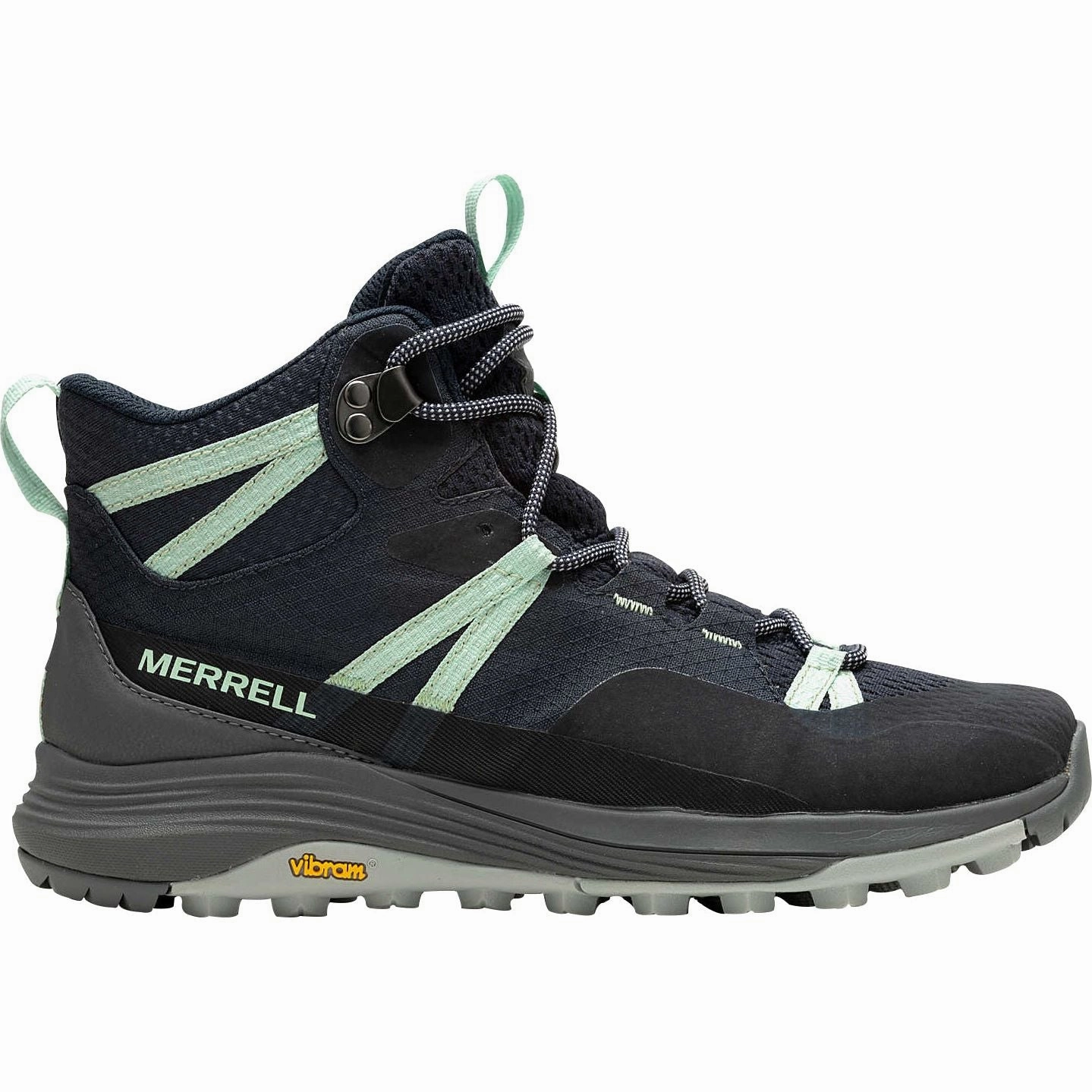 Outdoor Stability Secure Footwear Merrell Siren 4 Mid GORE-TEX Womens Walking Boots - Navy