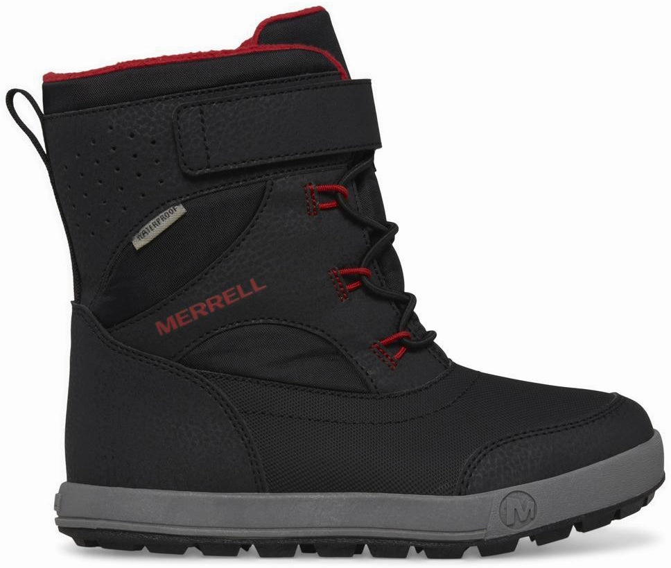 Foot Locking Hill Route Merrell Snow Storm 3.0 Childrens Waterproof Boots - Black