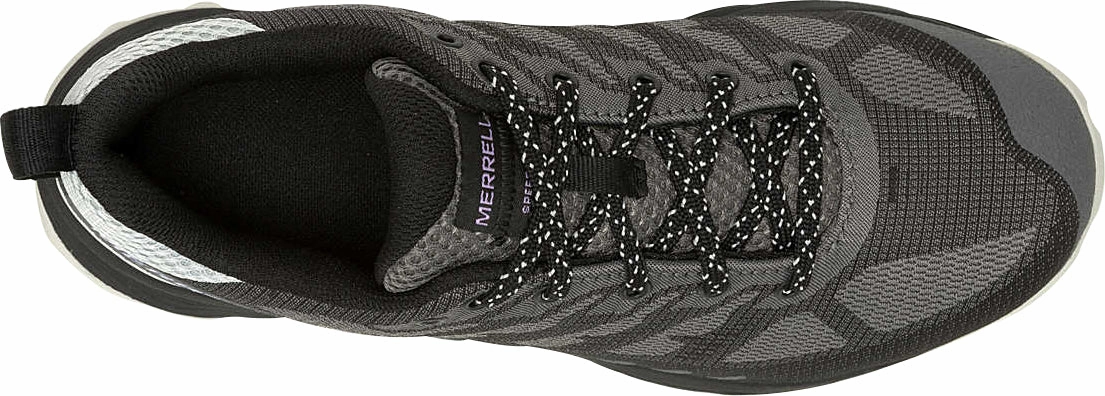 High Ankle Merrell Speed Eco Waterproof Womens Walking Shoes - Grey