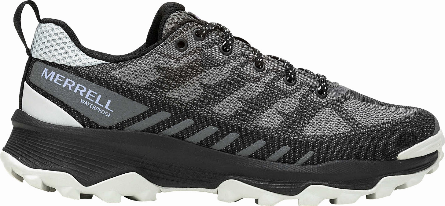 Thermal Comfort Merrell Speed Eco Waterproof Womens Walking Shoes - Grey