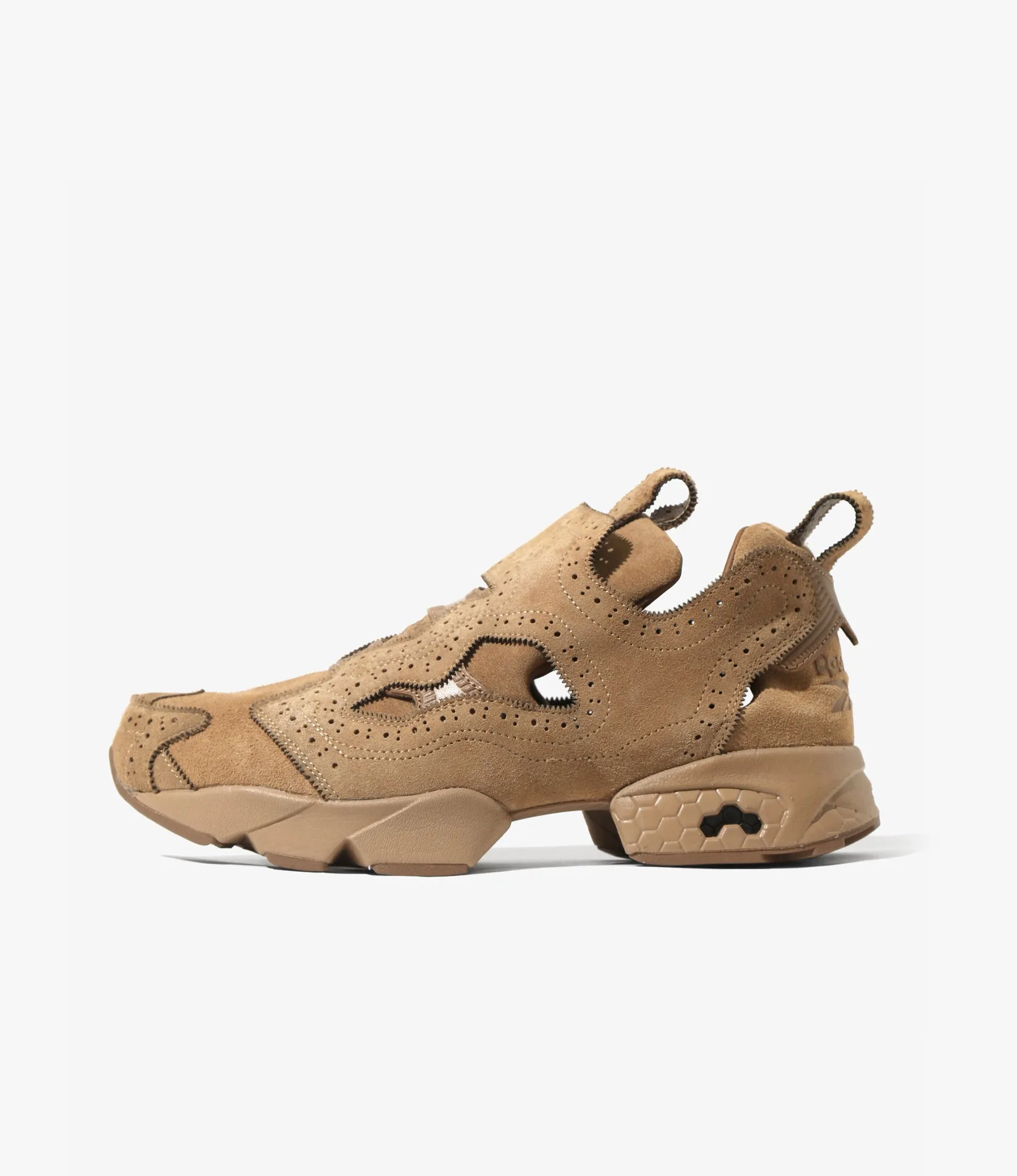 Instapump Fury 94 ?C Brown Leather Anti Skid Grip tech