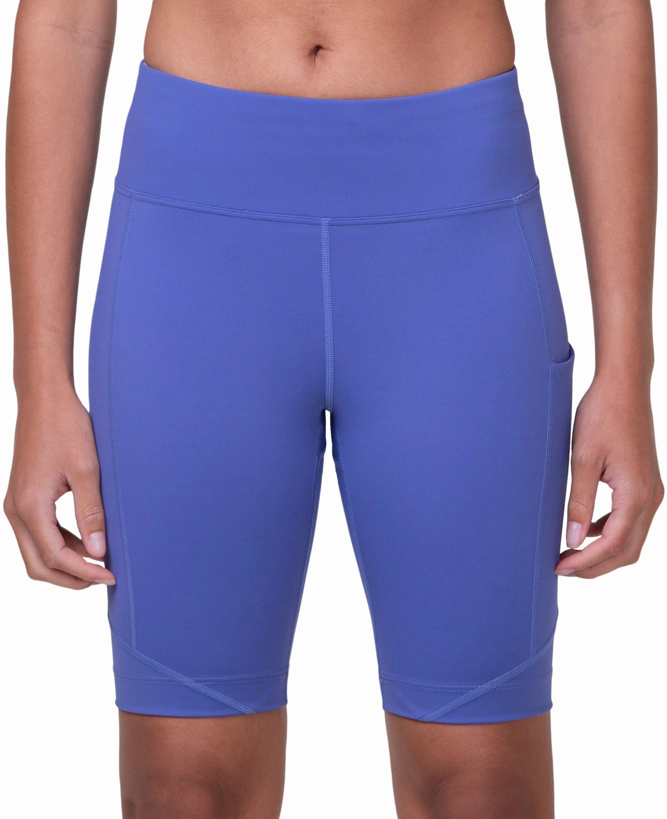 Compact Storage Feature Cooling Fabric Ronhill Tech Stretch Womens Short Running Tights - Blue