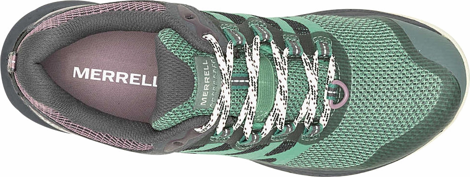 Merrell Antora 3 GORE-TEX Womens Trail Running Shoes - Green mesh - upper shoes