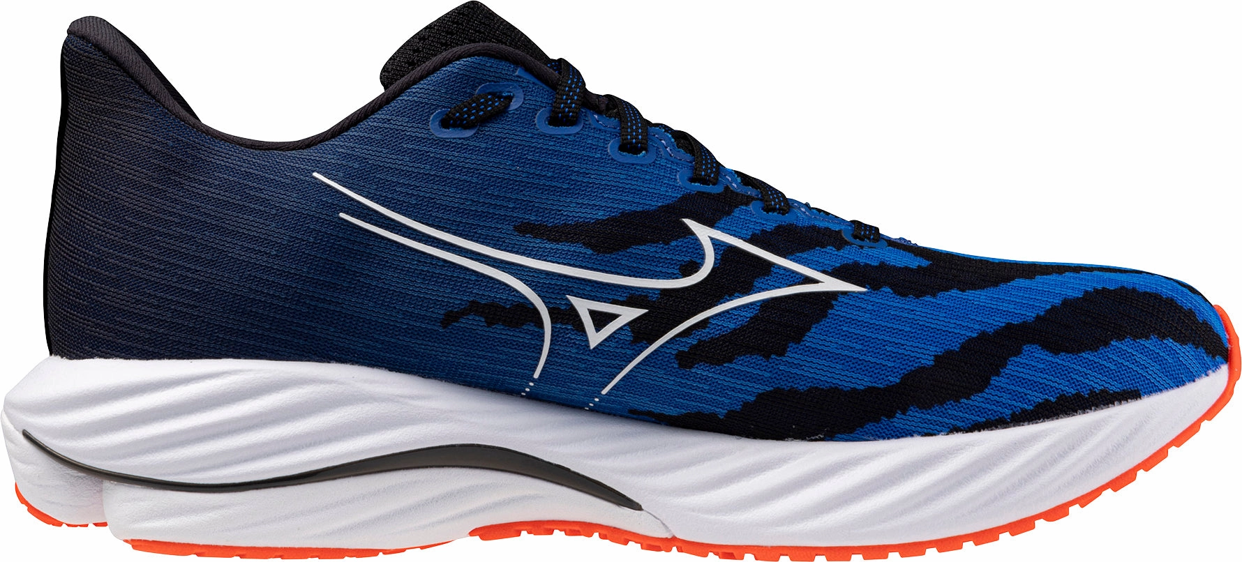 Mizuno Wave Rider 28 Mens Running Shoes - Blue Hyper Elastic Polymer